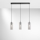 Luce Ambiente Design I-MAGIC-SQ3-NER mennyezeti függőlámpa MAGIC | 3×60W E27 | fekete