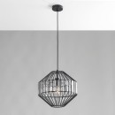 Luce Ambiente Design I-OPIUM-S1 C mennyezeti függőlámpa OPIUM | 1×60W E27 | fekete