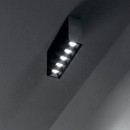 Ideal Lux 244884 LED mennyezetre szerelhető lámpa Lika 1x12,5W | 1100lm | 3000K - fekete