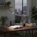 Ideal lux I291093 LED asztali lámpa DIESIS | 6,5W integrált LED forrás | 600lm | 3000K