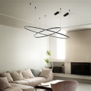 Ideal lux I304441 LED mennyezeti függőlámpa ORACLE SLIM | 55W integrált LED forrás | 5700lm | 4000K
