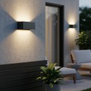 Ideal lux I313412 LED kültéri fali lámpa ATOM | 25W integrált LED forrás | 2100lm | 3000K