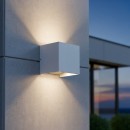 Ideal lux I313436 LED kültéri fali lámpa ATOM | 12W integrált LED forrás | 1050lm | 3000K