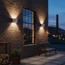 Ideal lux I313436 LED kültéri fali lámpa ATOM | 12W integrált LED forrás | 1050lm | 3000K