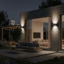 Ideal lux I313436 LED kültéri fali lámpa ATOM | 12W integrált LED forrás | 1050lm | 3000K