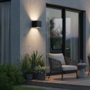 Ideal lux I313450 LED kültéri fali lámpa ATOM | 12W integrált LED forrás | 1050lm | 3000K