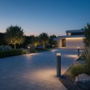 Ideal lux I327259 LED kerti oszloplámpa BOEING  | 14W integrált LED forrás | 1700lm | 3000K