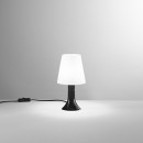 Luce Ambiente Design I-BINGO-L-NER asztali lámpa BINGO | 1×60W E14 | kapcsolóval | fekete
