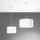 Luce Ambiente Design I-CAPITAL-S53-BCO mennyezeti függőlámpa CAPITAL | 1×60W E27 | fehér