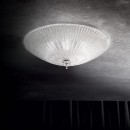 Ideal Lux 008615 falra és mennyezetre szerelhető lámpa Shell 4x60W|E27 - fehér