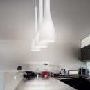 Ideal Lux 035697 mennyezeti függőlámpa Flut Small Bianco 1x40W|E14 - fehér