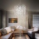 Ideal Lux 044767 mennyezeti függőlámpa Evasione 10x40W|G9 - kristály