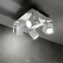 Ideal Lux 073583 mennyezeti lámpa Mouse 4x50W|GU10
