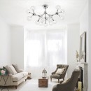 Ideal Lux 093512 mennyezetre szerelhető és fali lámpa Nodi Crystal 15x40W | G9 - króm