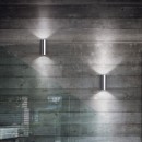 Ideal Lux 094182 fali lámpa Hot Cromo 2x28W|GU10 - krómozott