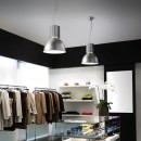 Ideal Lux 100326 mennyezeti függőlámpa Hangar Alluminio 1x60W|E27 - alumínium
