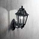 Ideal Lux 101491 kültéri fali lámpa Anna 1x60W|E27|IP44 - fekete