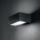 Ideal Lux 115375 fali lámpa Twin Nero 1x35W|G9|IP44 - fekete