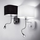 Ideal Lux 124162 LED fali lámpa irányított lámpával Holiday Bianco 1x40W|E14 - fehér