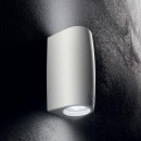 Ideal Lux 147772 kültéri fali lámpa Keope 2x6W|GU10|IP55 - fehér