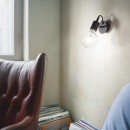 Ideal Lux 148908 fali lámpa Edison 1x60W|E27 - fekete