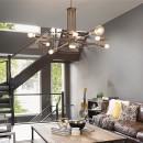 Ideal Lux 160269 mennyezeti függőlámpa Triumph 8x60W|E27