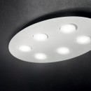 Ideal Lux 175799 mennyezeti lámpa Logos 6x15W|GX53|3000K