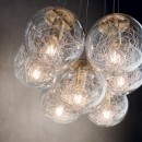 Ideal Lux 176000 mennyezeti függőlámpa Mapa Sat 7x60W|E27