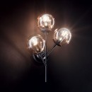 Ideal Lux 187006 fali lámpa Kepler 3x60W|E27