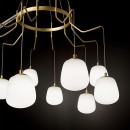 Ideal Lux 206394 mennyezeti függőlámpa Karousel 10x15W|G9