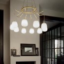 Ideal Lux 206394 mennyezeti függőlámpa Karousel 10x15W|G9