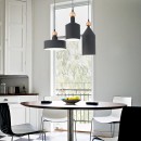 Ideal Lux 221489 mennyezeti függőlámpa Triade 1x42W|E27