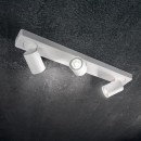 Ideal Lux 229065 mennyezeti és fali lámpa Rudy 3x35W | GU10 - fehér
