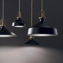 Ideális Lux 249063 függő mennyezeti csillár Eris 1x60W | E27 - fekete és arany kiegészítők
