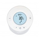Immax 07703L termosztátfej ZigBee - háttérvilágítású LCD kijelző, fehér