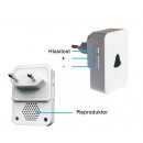 Immax 07714L intelligens ajtócsengő Lite IP65 - mozgásérzékelő, integrált kamera, fekete