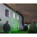 Immax 08431L LED kültéri lézerprojektor 1x7,5W | IP65 - lézer piros és zöld, fekete