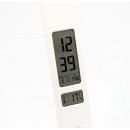 Immax 08951L LED hordozható asztali lámpa Cuckoo kijelzővel 1x9W | 200lm | 4000K - szabályozható, újratölthető, fehér