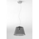 Immax Neo 07054L LED mennyezeti függőlámpa Cono 1x8W | 806lm | 2700K - távirányítás, ZigBee, szabályozható, füstüveg