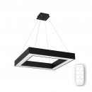 Immax Neo 07073L LED mennyezeti függőlámpa Canto 1x60W | 4200lm | 2700-6500K - szabályozható, ZigBee, távirányítás, fekete