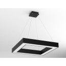 Immax Neo 07073L LED mennyezeti függőlámpa Canto 1x60W | 4200lm | 2700-6500K - szabályozható, ZigBee, távirányítás, fekete