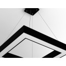 Immax Neo 07073L LED mennyezeti függőlámpa Canto 1x60W | 4200lm | 2700-6500K - szabályozható, ZigBee, távirányítás, fekete