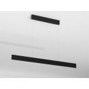 Immax Neo 07076L LED mennyezeti függőlámpa Liston 1x18W | 1260lm | 2700-6500K - távirányítás, szabályozható, ZigBee, fekete