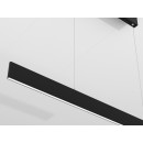 Immax Neo 07076L LED mennyezeti függőlámpa Liston 1x18W | 1260lm | 2700-6500K - távirányítás, szabályozható, ZigBee, fekete