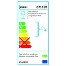 Immax Neo 07119B LED kültéri fali lámpa 1x50W | GU10 | 230lm | 2700-3000K | IP65 | RGB - fekete