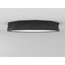 Immax 07130-B80 LED mennyezeti lámpa Diamante 1x60W | 4450lm | 3000-6000K - világítási hőmérséklet beállítása, szabályozható, távirányítás, fekete
