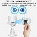 Immax Neo 07721L kültéri biztonsági kamera mozgásérzékelővel Lite 20W | IP65 - fehér