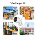 Immax Neo 07721L kültéri biztonsági kamera mozgásérzékelővel Lite 20W | IP65 - fehér