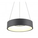 Immax Neo 07021L Smart LED mennyezeti függőlámpa Agujero 1x39W | 2730lm | 2700-6500K - szabályozható, ZigBee, távirányítás, fekete
