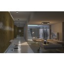 Immax Neo 07073L LED mennyezeti függőlámpa Canto 1x60W | 4200lm | 2700-6500K - szabályozható, ZigBee, távirányítás, fekete